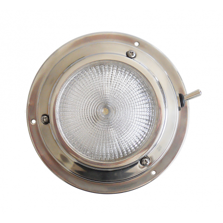 Plafoniera a led inox