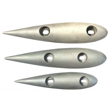 Anodo serie naca mm.510x10x53