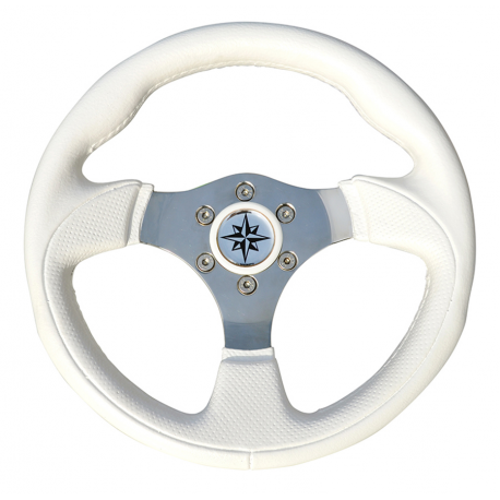 T12 steering wheel Ø 300 mm. with soft plastic handle - Savoretti