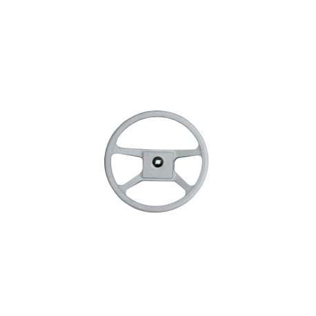 V33 steering wheel Ø 342 mm. with soft plastic handle - Ultraflex