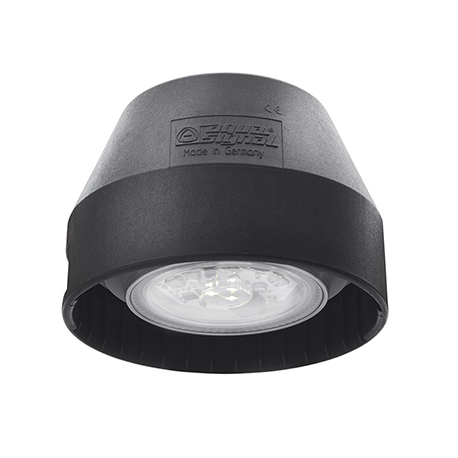 Faro di profondità fisso Hamburg nero LED 12/24 V - Aqua Signal