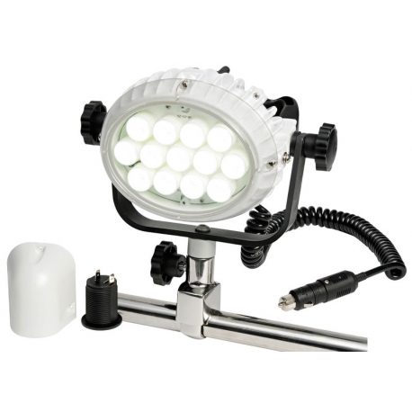 Adjustable 12 V pulpit spotlight
