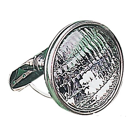 Faro di profondità orientabile 24 V in acciaio inox