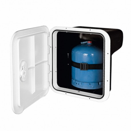 UV resistant ASA gas bottle container
