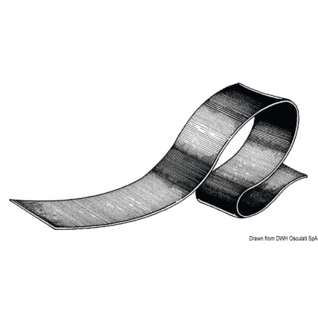 Sealing plate or as side edge in EPDM