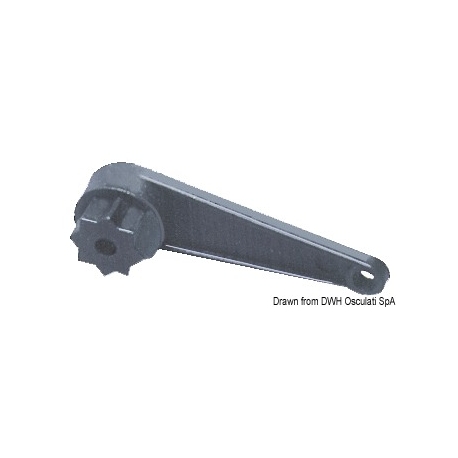 Fiberglass wrench for opening fuel/water caps
