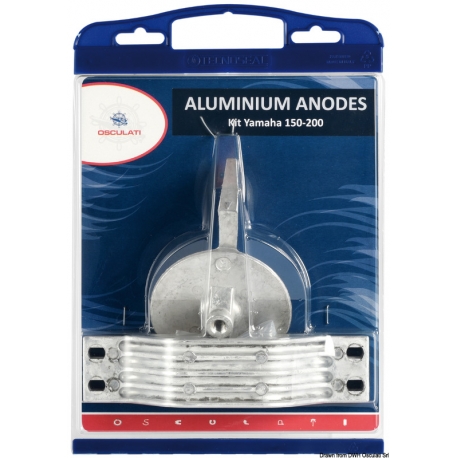 Outboard anode kit for Yamaha