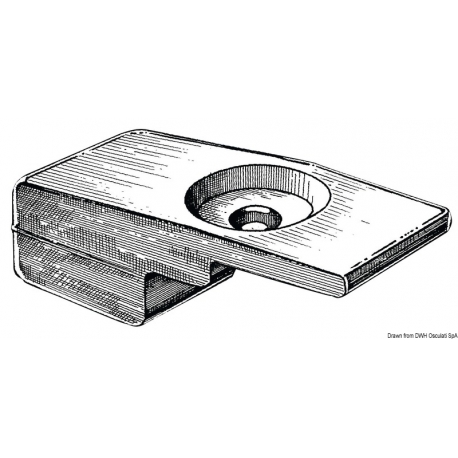 Plate for Suzuki 4 strokes 60/140 HP