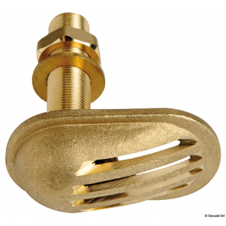 Cast brass sea inlet