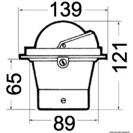 RIVIERA Zenit 3" built-in compass