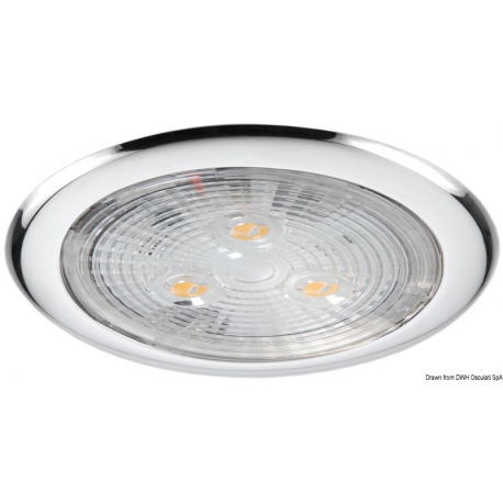 Plafoniera LED senza incasso