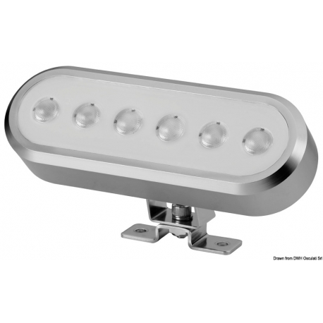 Faro a LED orientabile autoreggente con base snodata