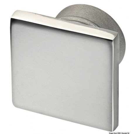 LED courtesy light recessed downwards
