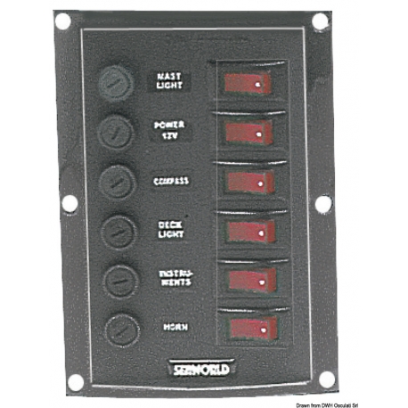 Nylon electrical panel