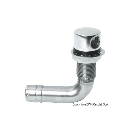 Sfiato carburante in Acciaio Inox lucidato a specchio