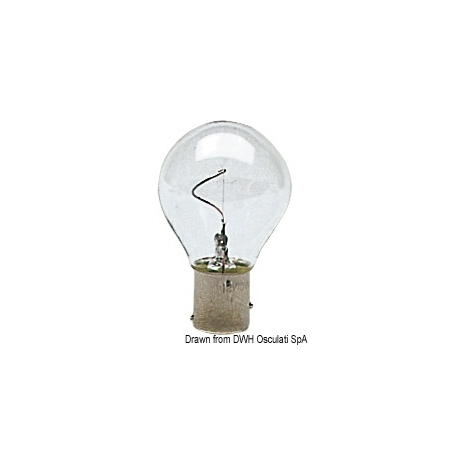 Vertical filament bulb