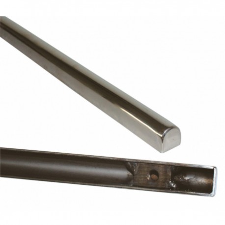 Stainless steel rope protectors fixed with studs