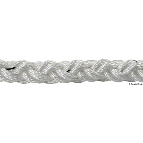 Square Line high tenacity polyester braid with 8 spindles long pitch