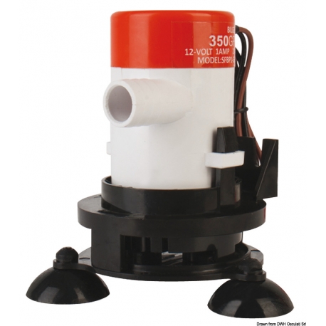 Aeration pump for bait/fish tanks