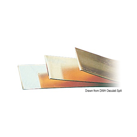 Galvanized copper plate