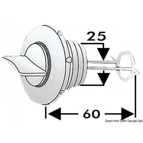 Water drain plug