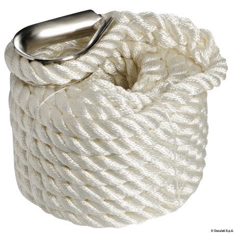 3-ply high tenacity spliced mooring line