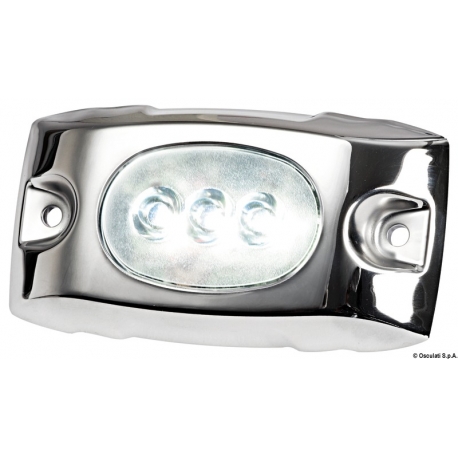 LED underwater light for hull / transom