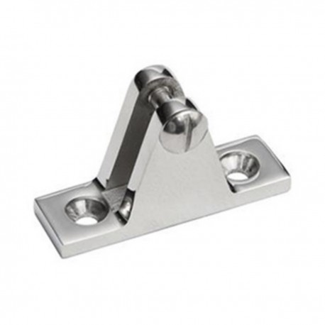 Fork support with screw stainless steel aisi 316