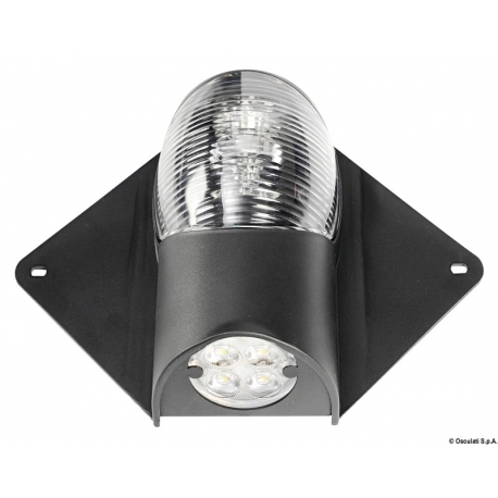 LED navigation light and deck light for hulls up to 20 m