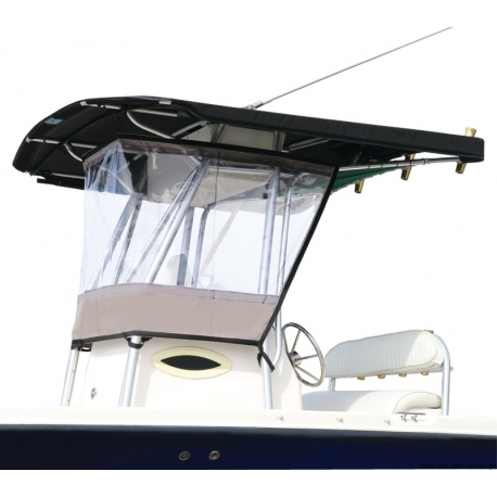 Universal transparent anti-splash/anti-rain protection for T-Top