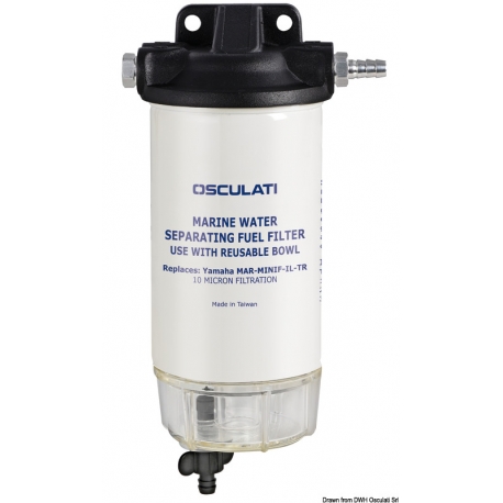 Water/fuel separator filter