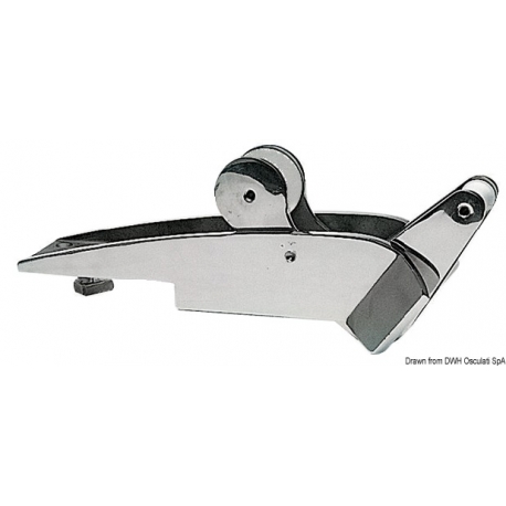 Bow thruster with anchor locking kit