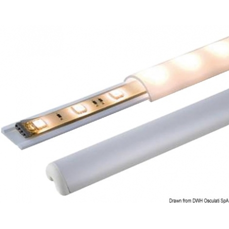 Profile for embedding LED strips