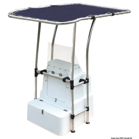 Professional aluminium T-Top