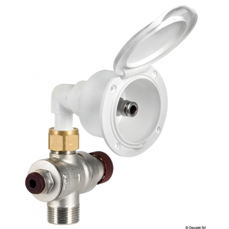 Freshwater inlet Heavy Duty Classic EVO built-in