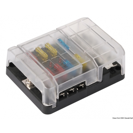 Modular fuse boxes
