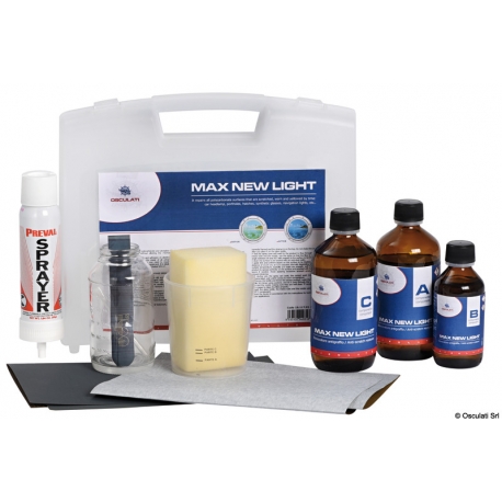 Rinnovatore antigraffio per policarbonato Max New Light