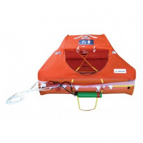 Oceanus C 8 seater raft with abs container - Arimar