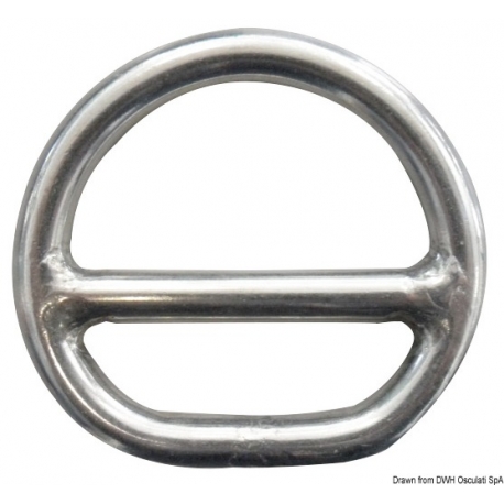 Half round ring with bar for zerli 2777