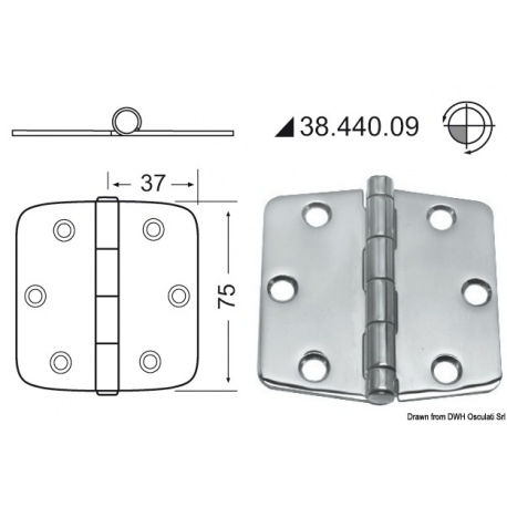 Cerniera 2 mm 19601