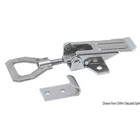 Adjustable stainless steel lever lock 2626