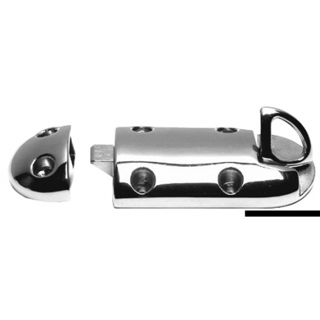 Spring loaded stainless steel doorstop 2611