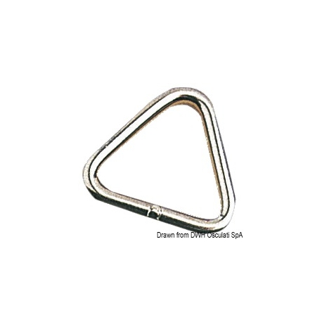 Triangular ring for zerli 2775