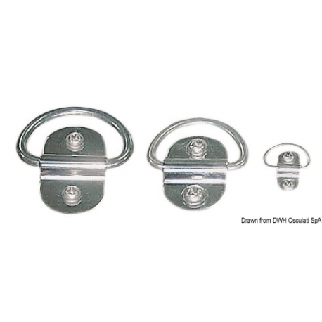 Half jointed ring on plate 2780