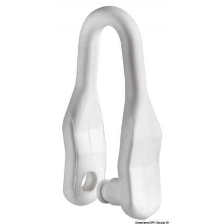 Shackle for mainsail slider 4009