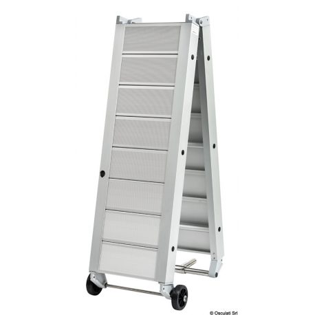 Aluminium gangway with oversized uprights 2970