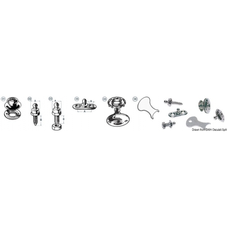 TOMAX nickel-plated brass buttons 632