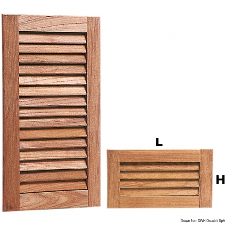 Ventilation grilles - 18 mm thick - ARC Marine 18471