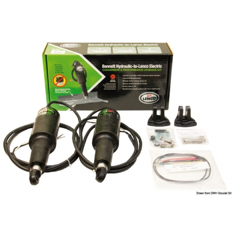 Retrofit kit for Bennett, from hydraulic system to electric system - Lenco 27651