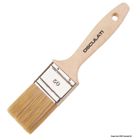 Ecolegno brush handle for enamels and paints 40018